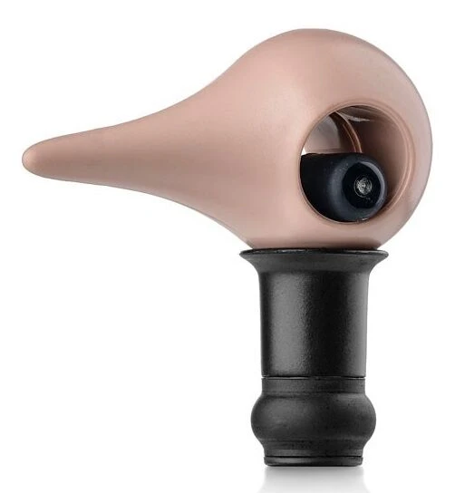 Zone Denmark Bird Wijnstop 6,4 Cm Kunststof Roze 2 Zone Denmark Bird Wijnstop 6,4 Cm Kunststof Roze