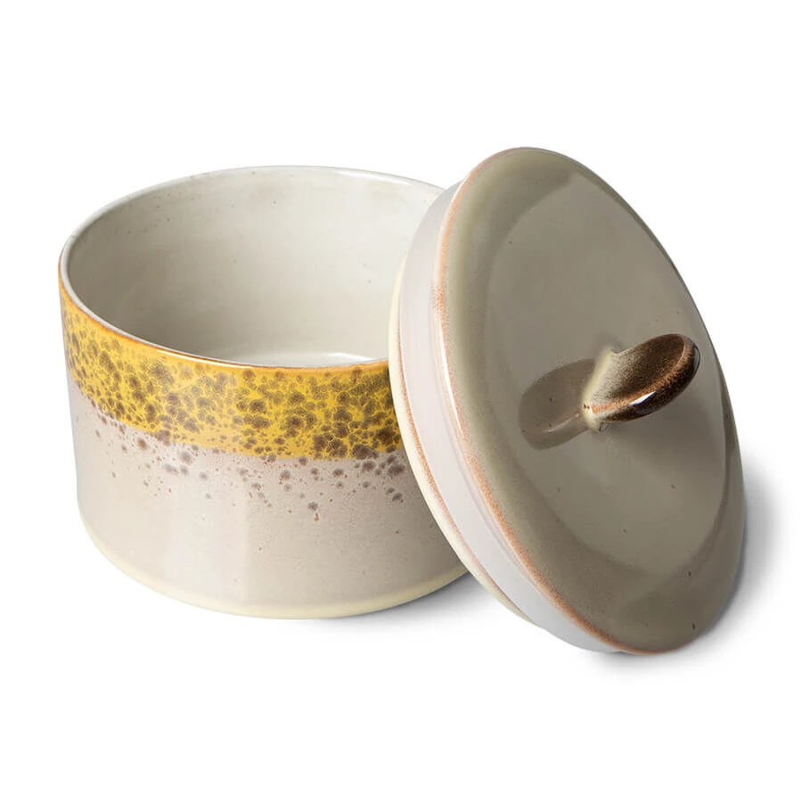 HK Living 70's ACE7104 Autumn Voorraadpot 1,65 Liter Aardewerk 5 HK Living 70's ACE7104 Autumn Voorraadpot 1,65 Liter Aardewerk - Afbeelding 3