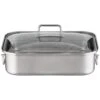 Rösle Expertiso Braadslede Met Deksel 38,5 X 28 Cm Rvs -Winkel Voor Keukenbenodigdheden braad 1