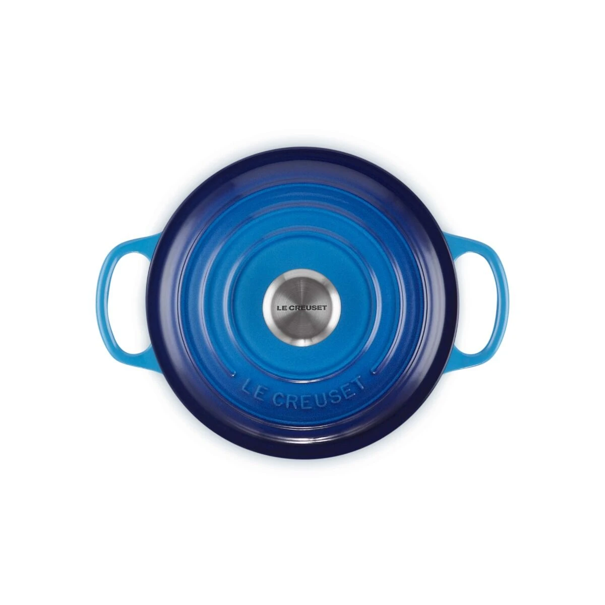 Le Creuset Signature Braadpan 6,7 Liter ø 28 Cm Gietijzer Azure 5 Le Creuset Signature Braadpan 6,7 Liter ø 28 Cm Gietijzer Azure - Afbeelding 3
