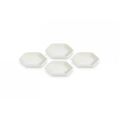 Le Creuset Hexagon Serveerschaaltje 9,5 Cm Aardewerk Meringue 4 Stuks -Winkel Voor Keukenbenodigdheden hexagon serveerschaaltjes meringue 4 stuks 5 1631123889 600x600