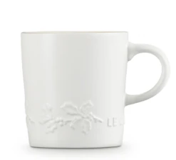 Le Creuset Holly Collectie Mok 200 Ml Aardewerk Katoenwit -Winkel Voor Keukenbenodigdheden lc 20200529 zs ps fs 60303204311511 005