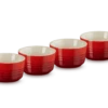Le Creuset Schaaltje 100 Ml ø 7,8 Cm Aardewerk Kersrood 4 Stuks -Winkel Voor Keukenbenodigdheden lc 20201111 zs ps fs 91044500060010 001