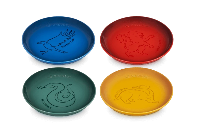 Le Creuset Harry Potter™ Hogwarts™ Houses Gebaksborden Aardewerk 4-delig 4 Le Creuset Harry Potter™ Hogwarts™ Houses Gebaksborden Aardewerk 4-delig - Afbeelding 2