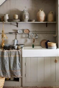 HK Living ACE7035 Gradient Diep Bord ø 21,5 Cm Crèmekleurig 2 Stuks -Winkel Voor Keukenbenodigdheden lr pi18 01 1 1 1