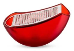 Alessi Parmenide Rasp Kunststof Rvs Rood