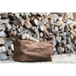 Alaskan Maker Firewood Haardhouttas 50 X 30 X 30 Cm Havana -Winkel Voor Keukenbenodigdheden sac a buches firewood 3