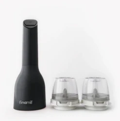 Finamill All-In-One Kruidenmolen Inclusief 2 Pro Plus Pods Midnight Black