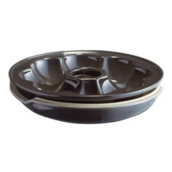 Emile Henry Broodbakvorm Kroonvormig ø 30,5 Cm Aardewerk Zwart -Winkel Voor Keukenbenodigdheden schermopname 225