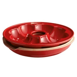 Emile Henry Broodbakvorm Kroonvormig ø 30,5 Cm Aardewerk Rood -Winkel Voor Keukenbenodigdheden schermopname 232