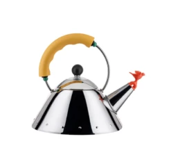 Alessi Michael Graves Fluitketel 1 Liter Rvs Geel