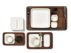 Serax HEII Marcel Wolterinck Bord Vierkant 20 X 20 Cm Porselein Wit -Winkel Voor Keukenbenodigdheden serax 1 3