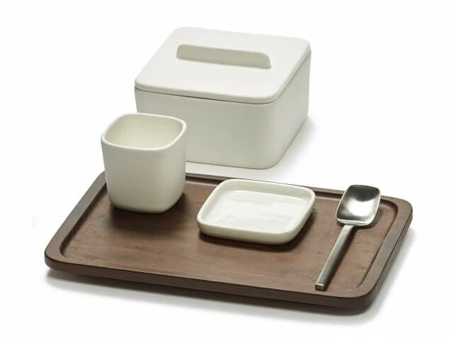 Serax HEII Marcel Wolterinck Bord Vierkant 28 X 28 Cm Porselein Wit 7 Serax HEII Marcel Wolterinck Bord Vierkant 28 X 28 Cm Porselein Wit - Afbeelding 5