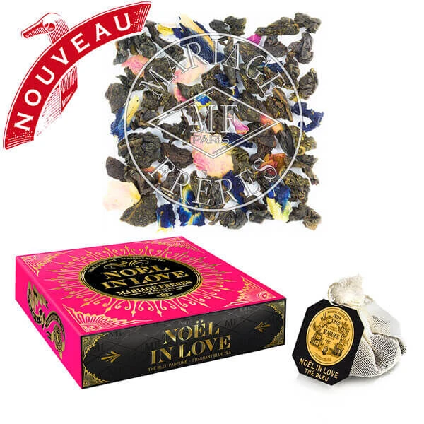 Mariage Frères Noël In Love Blauwe Thee 30 Zakjes 3 Mariage Frères Noël In Love Blauwe Thee 30 Zakjes