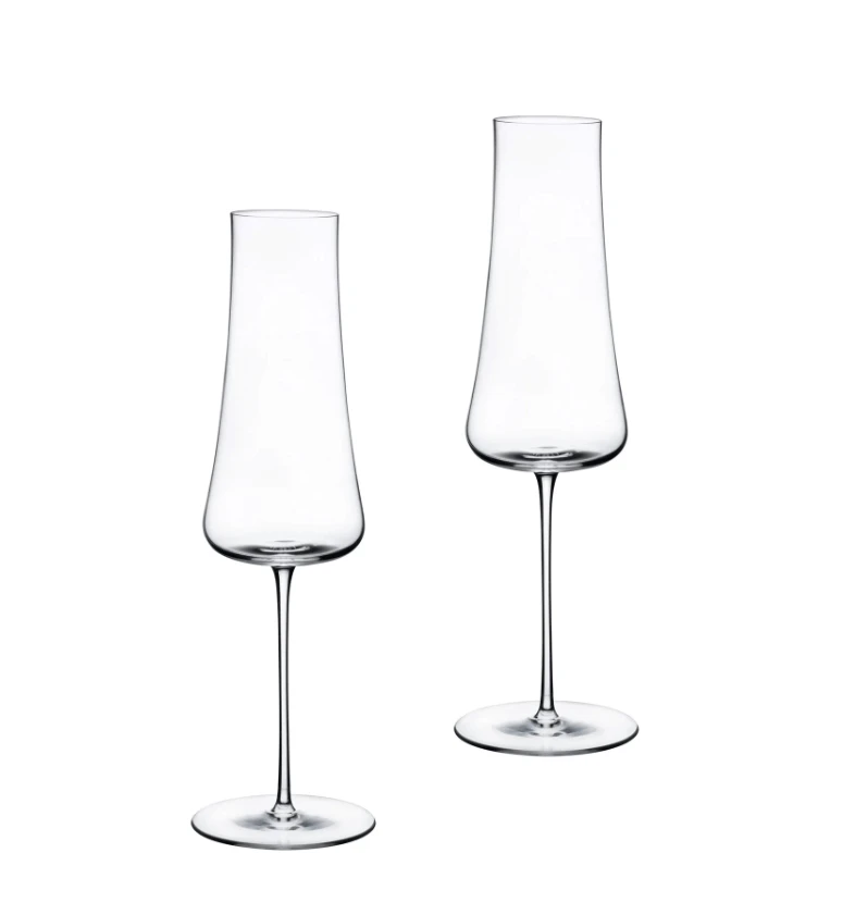 Nude Stem Zero Volcano Champagneglas 300 Ml 2 Stuks 3 Nude Stem Zero Volcano Champagneglas 300 Ml 2 Stuks